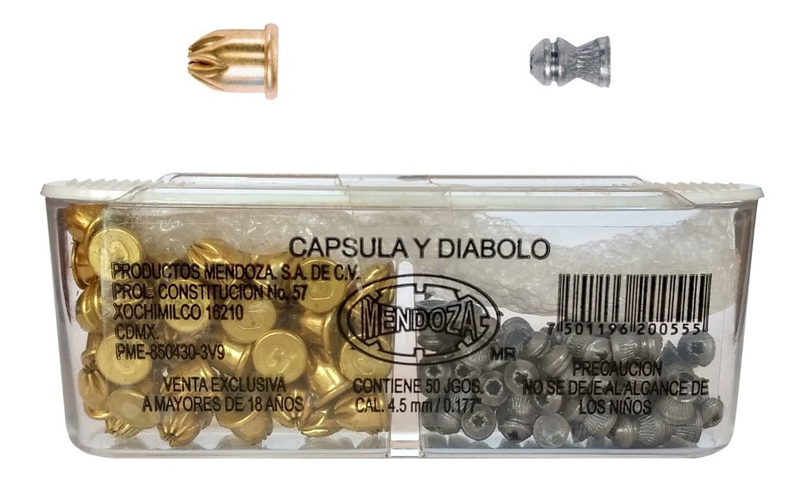Pistola Deportiva Cañon Largo Mendoza