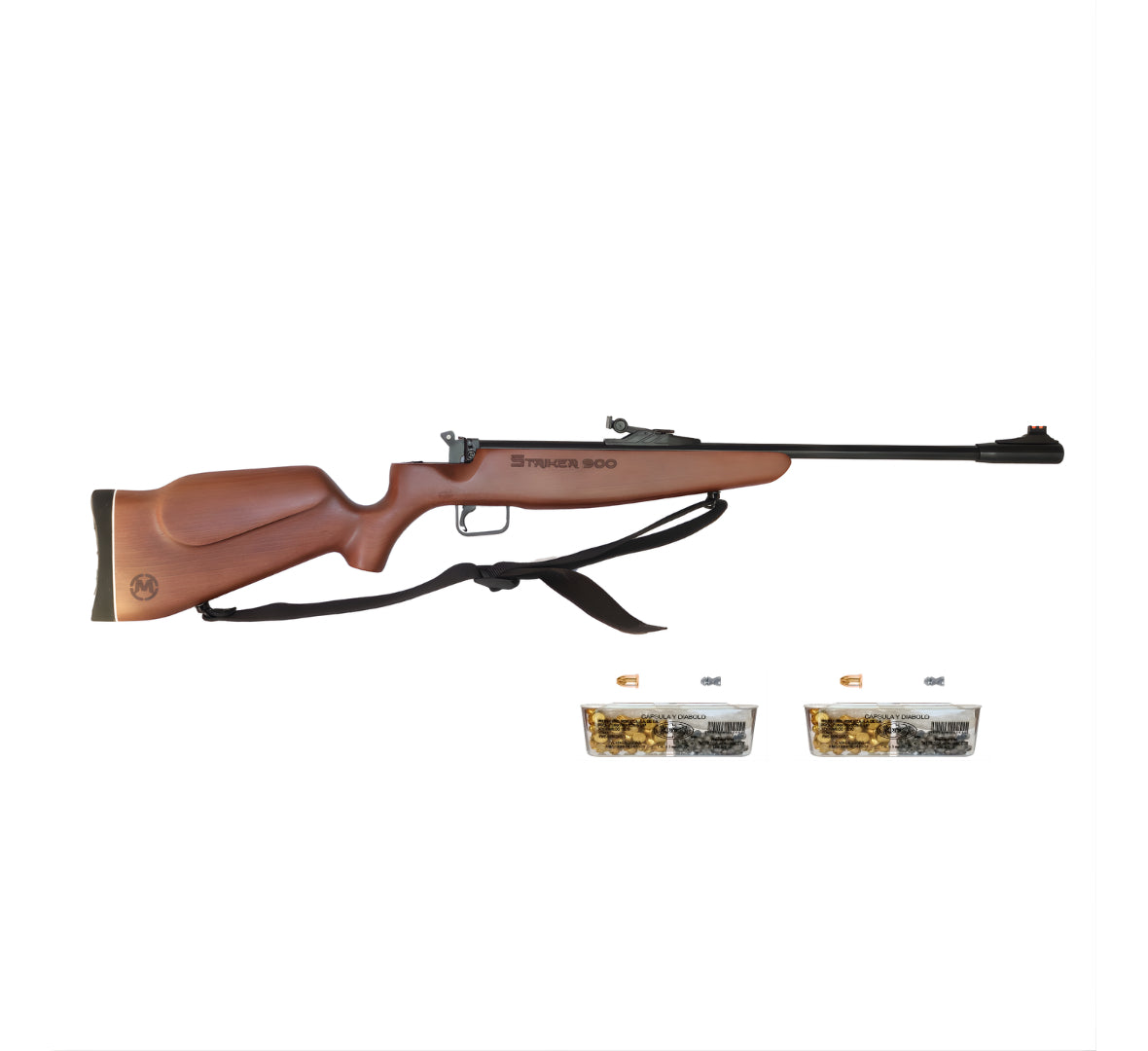 Rifle Deportivo Mendoza Striker 900 Diábolo 4.5mm +75 Tiros