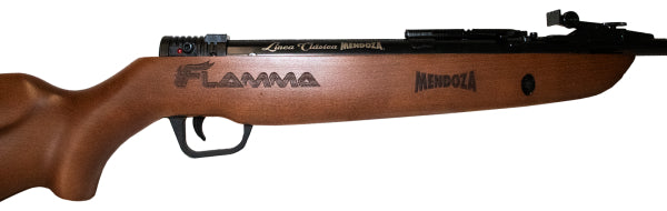 Rifle De Resorte Mendoza Flamma 5.5mm C/cargador Pavonado