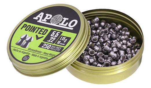 Diabolo Apolo 19601 Punta 18gr Cal 5.5mm 250pz