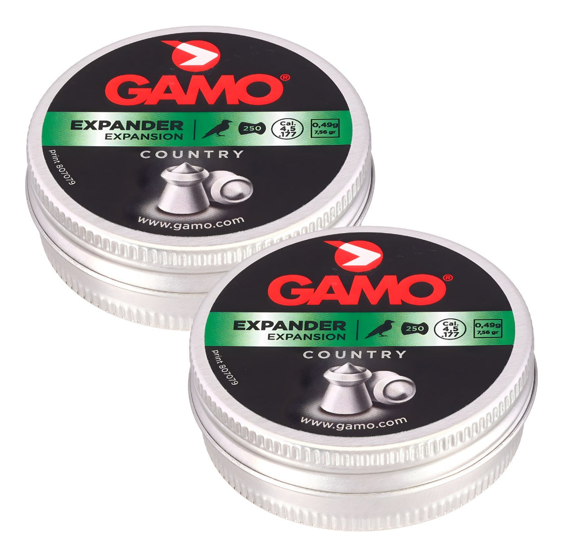 Diabolos Gamo Expander Metal Cal. 4.5 Mm 250 Pza 2 Pack