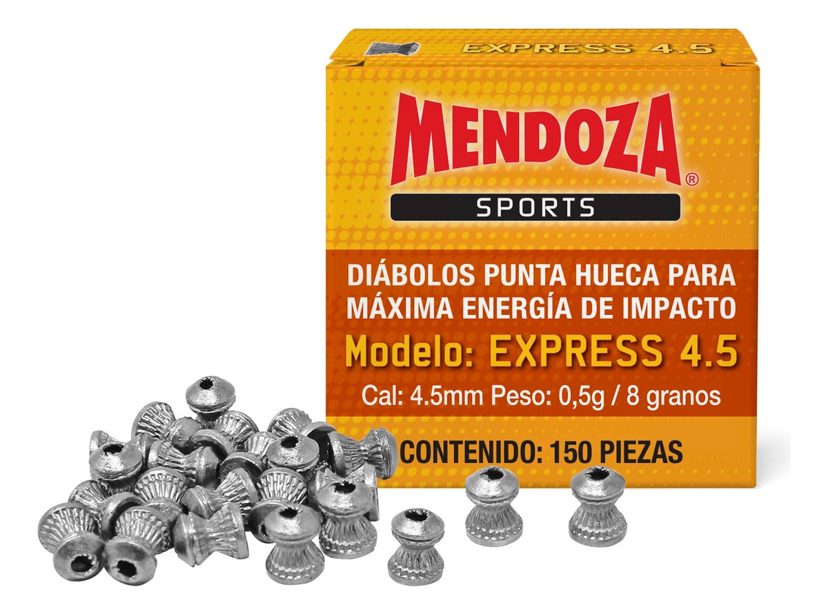 Estuche Munisalvas Mendoza Ms-100 100pz Y Diabolos 4.5mm