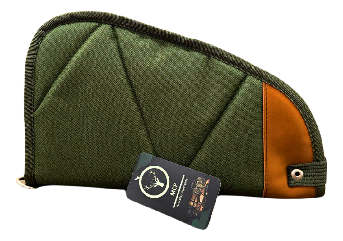 Funda Para Pistola Deportiva Mcp Tfp-002o Verde Con Vinipiel