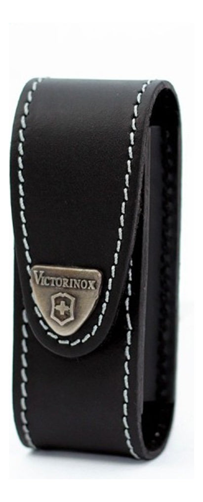 Funda De Piel Victorinox Para Navajas De 91mm 500750 Negro