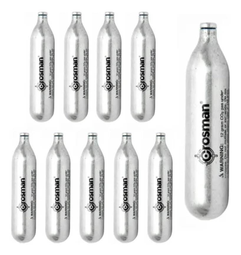 Pack 10 Co2 Crosman Y 1500 Balines 4.5 Mm Pack Co2 2318-10