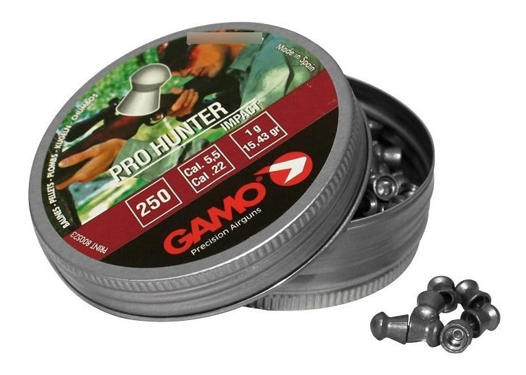 Diabolos Copitas Gamo Pro Hunter Metal Cal. 5.5 Mm 250 Pza
