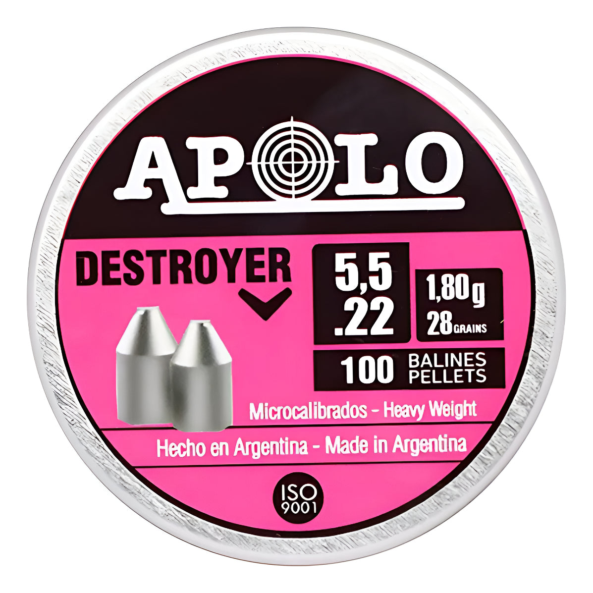 Diábolo Tipo Destroyer De 28 Grains