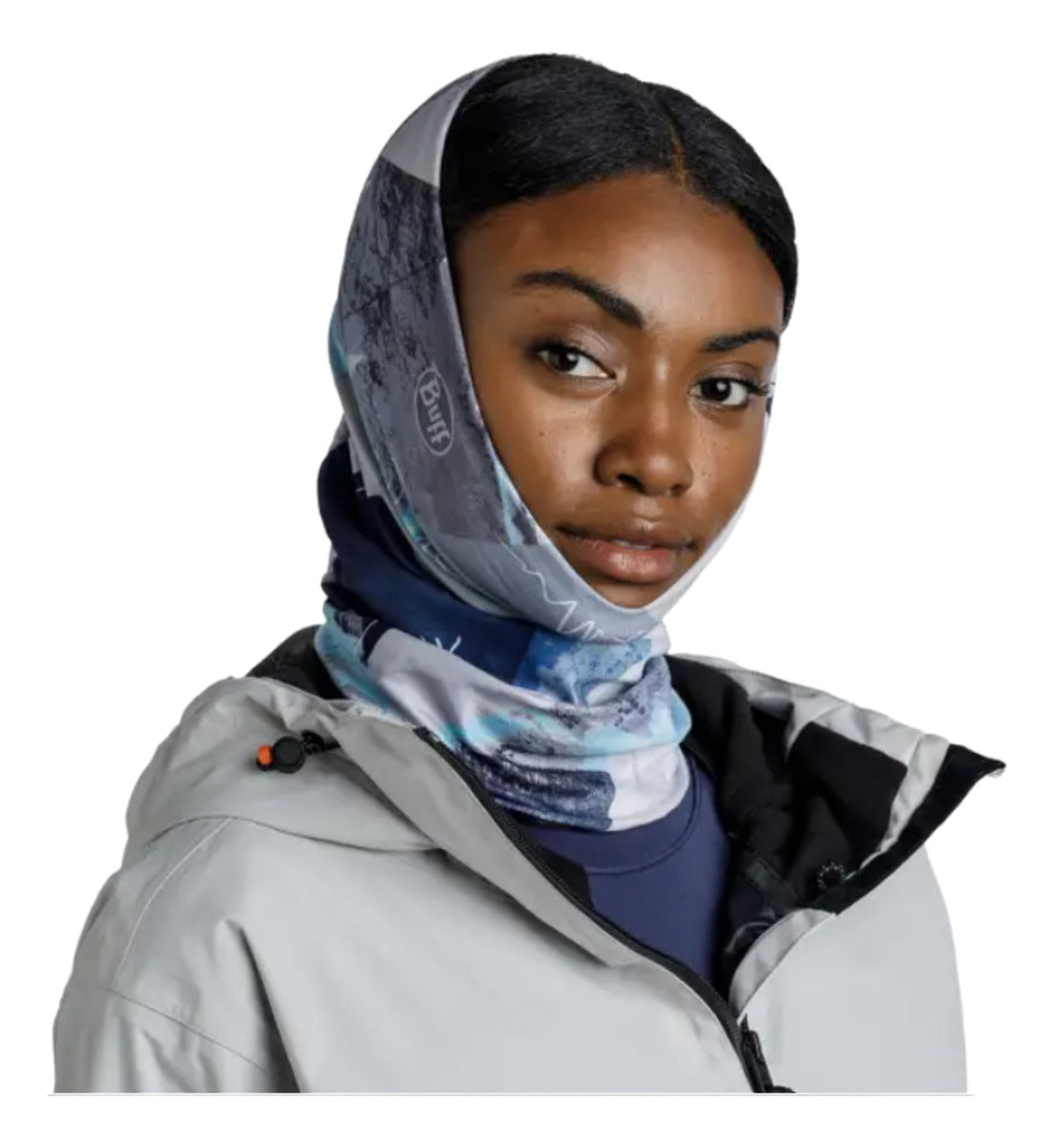 Bandana Buff Thermonet Cold Azul Geometrico