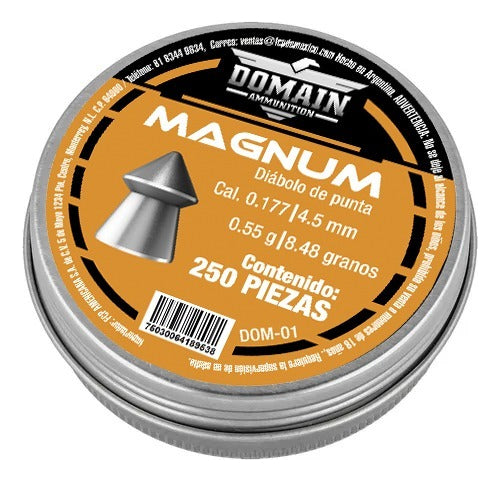 Diábolos Domain Dom-01 Magnum 8.48gr Cal 4.5 250pz
