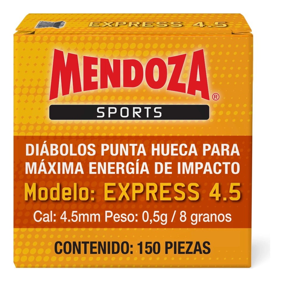 Estuche Munisalvas Mendoza Ms-100 100pz Y Diabolos 4.5mm