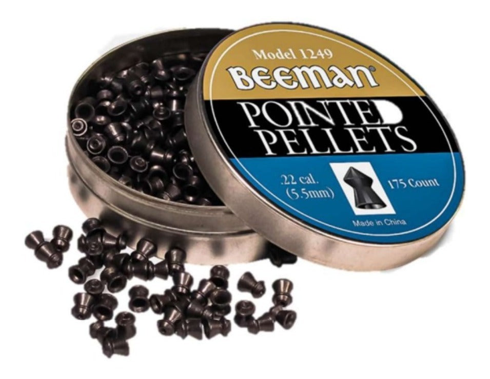 Diabolos Beeman 1249 Cal. 5.5mm De Punta Plomo 175 Pz