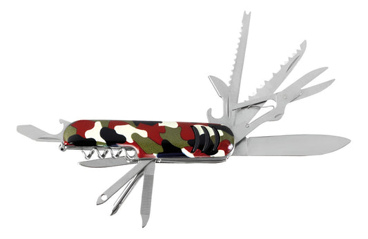 Navaja Multiuso Color Militar Lion Tools 0875