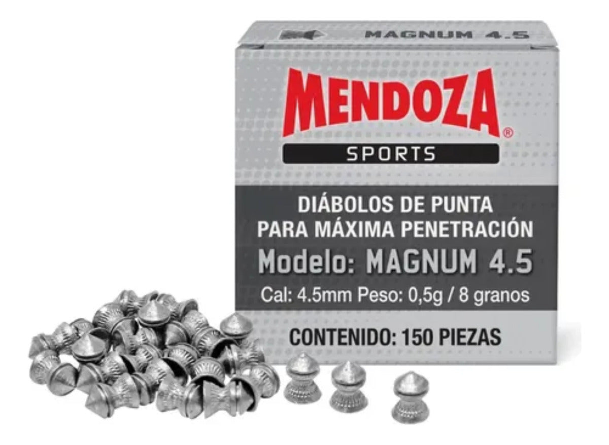 Diábolos De Punta Magnum Mendoza 4.5mm 900 Pzas.