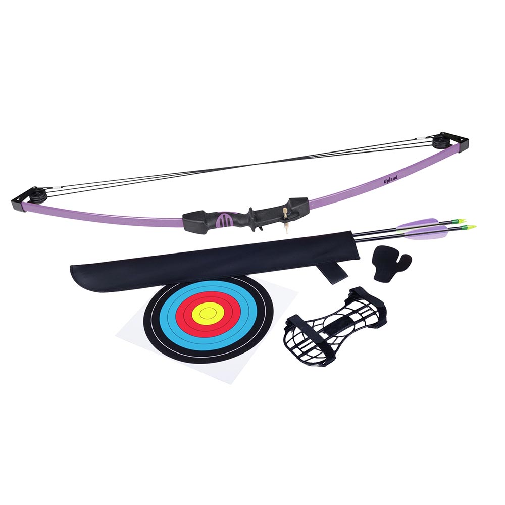 Upland Purple Arco Juv Poleas 2 Flechas 26″