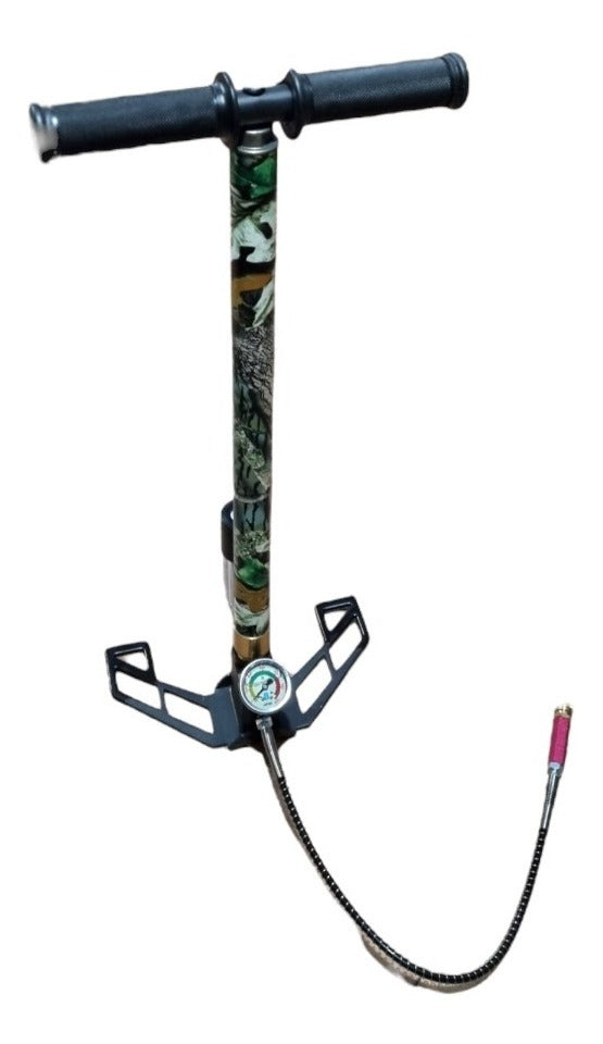 Bomba Rifle Pcp Aztk Alta Presion 4500psi 4 Etapas Camuflaje