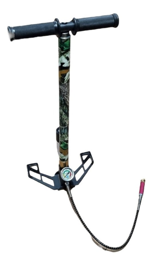 Bomba Rifle Pcp Aztk Alta Presion 4500psi 4 Etapas Camuflaje