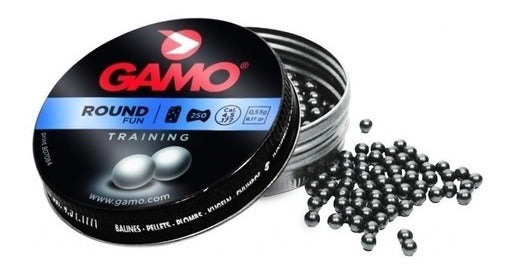 Balines Municiones Gamo De Metal Bbs Calibrada 4.5mm 250 Pza
