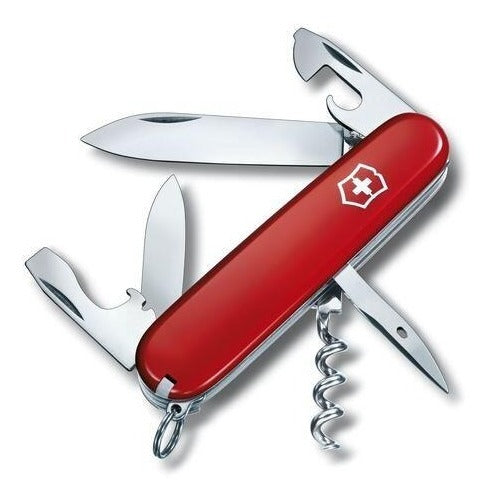 Navaja Suiza Victorinox Spartan Roja Con 12 Usos 91mm