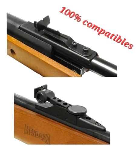 Mira Troquelada Original Mendoza Para Rifles De Diabolos