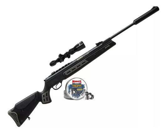 Rifle Mendoza Bullfrog Msh-006 Resorte 1000fps 5.5mm + Mira