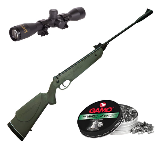 Rifle Resorte Marksman 2063 Verde Cal 5.5 Diábolos + Mira