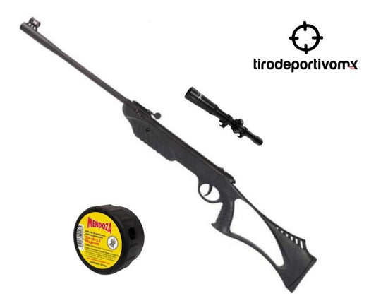 Diabolo 5.5 + Mira 4x20 Mendoza + Rifle Diabolos Xisico Xs16