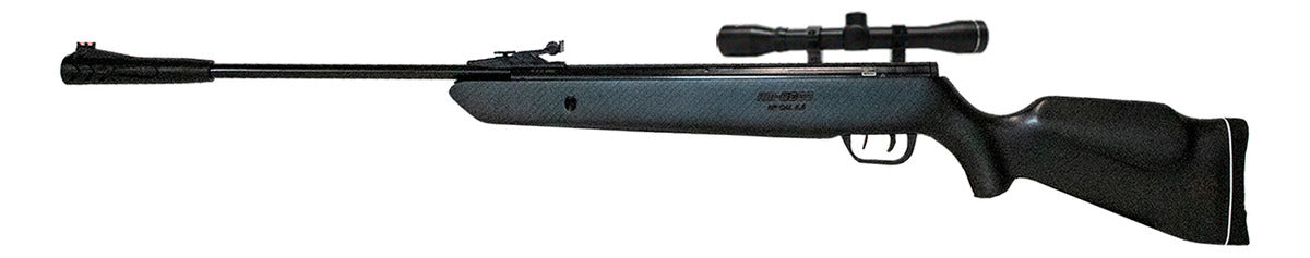 Rifle Deportivo Mendoza Cyclone Camuflaje Cal. 5.5 Mira 4x32 Negro 139.7 Mm