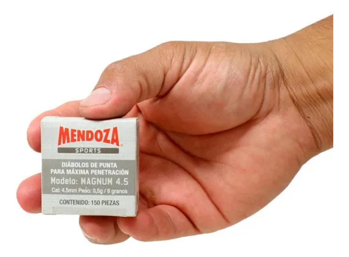 Caja De Diábolos De Punta Magnum Mendoza Calibre 4.5