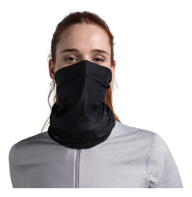 Bandana Bufanda De Cuello Buff Coolnet Uv Solid Black