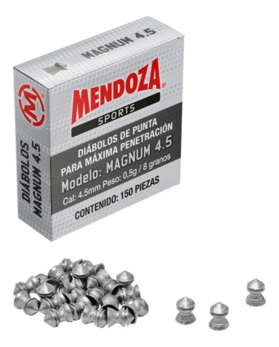 Diábolos De Punta Magnum Mendoza 4.5mm 900 Pzas.
