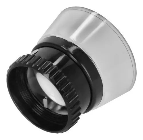 Lupa De Vaso Aumento 15x. Diámetro 22 Mm. Mo-005 Verden