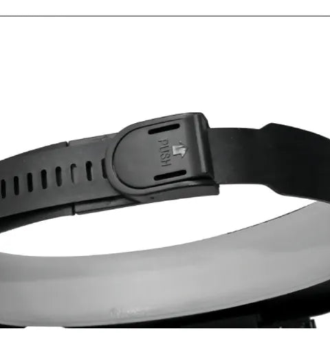 Lupa Visor Diadema 4 Aumentos 1.2x -3.5x 3 Led Verden Mo-021