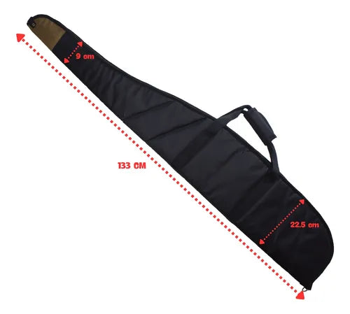 Funda Para Rifle Mcp Acolchada De 52  Negra