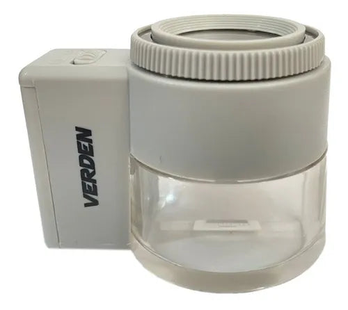 Lupa Enfoque Ajustable 8x De Aumento 23mm Diámetro Luz Led