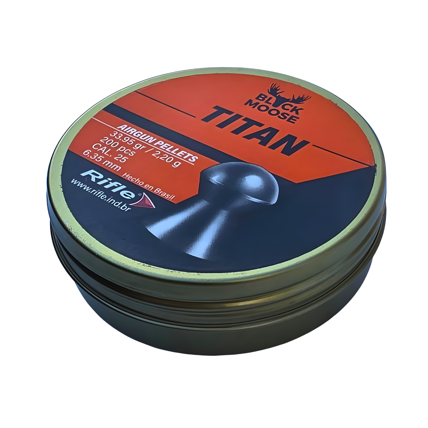 Diabolo Black Moose Field Titan C/200 Pzs. Cal. 6.35 Mm.