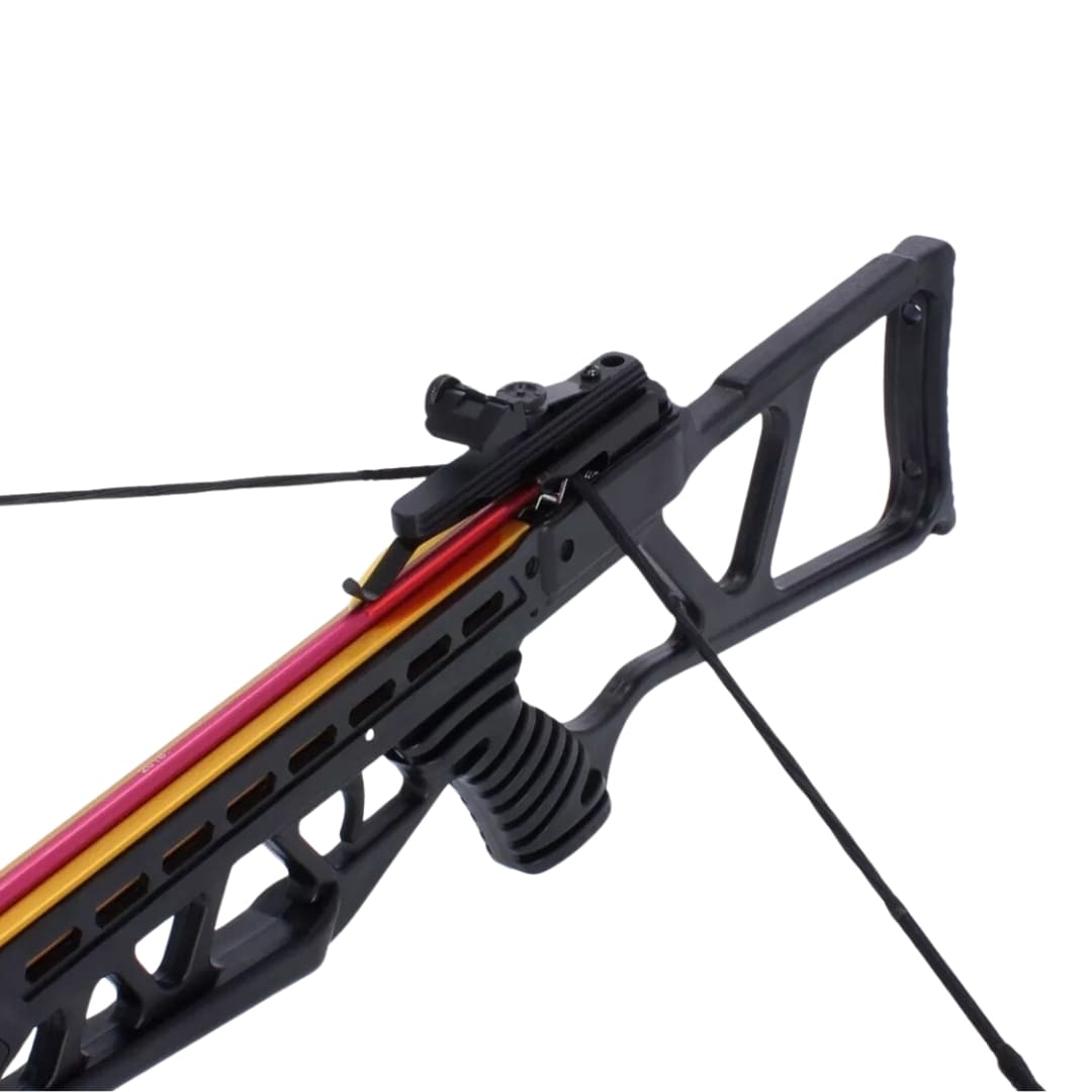 Ballesta Negra 120lb + 2 Flechas Caceria Caza Tiro Deportivo