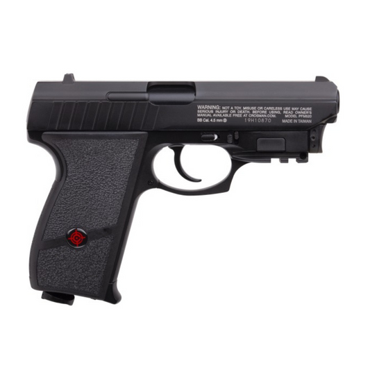Pistola Co2 Crosman Pfm520 Nightstalker 4.5mm Blowback Laser - Negro - color: Negro