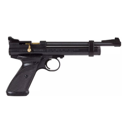 Pistola Co2 Crosman 2240 Con Cerrojo De 460fps Cal. 5.5mm - Negro - color: Negro