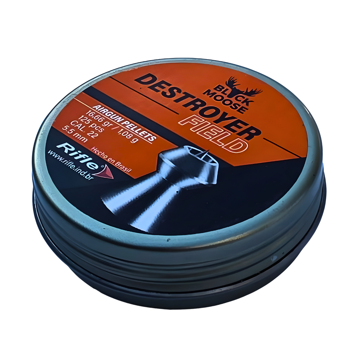 Diabolo Black Moose Fiel Destroyer C/125 Pzs. Cal. 5.5 Mm.