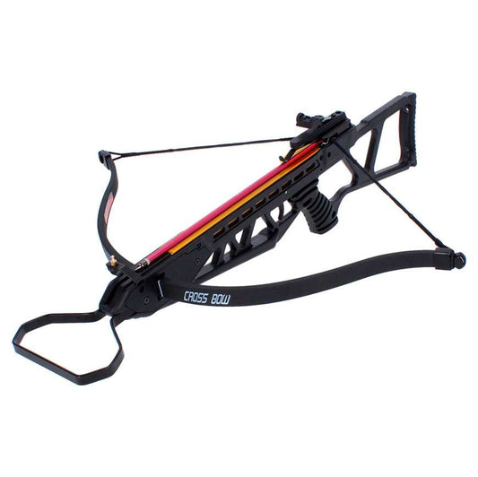 Ballesta Negra 120lb + 2 Flechas Caceria Caza Tiro Deportivo