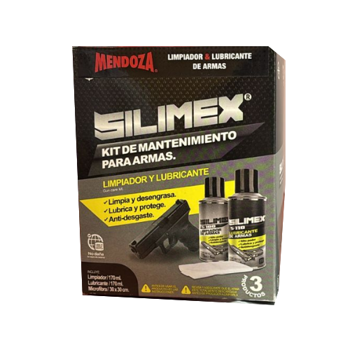 Kit De Limpieza Y Lubricación De Armas Mendoza