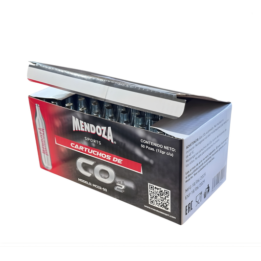 50pack Tanques Cartuchos Co2 Mendoza 12g Pistolas Y Rifles