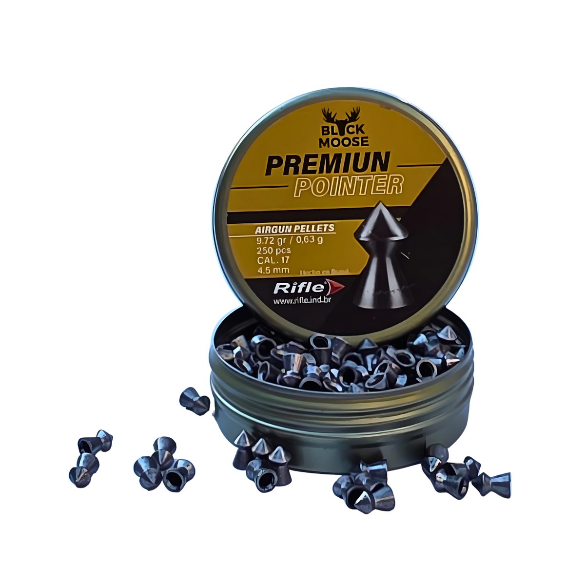 Diabolo Blackmoose Modelo Premiumpointer C/250 Pzs Cal 5.5mm