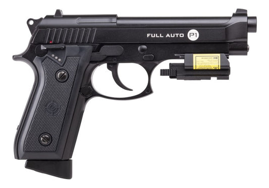 Pistola Co2 Crosman P1 Full Auto Retroceso Mira Laser 4.5mm