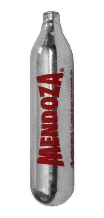 Tanque Cartucho De Gas Co2 Mendoza 12g Para Pistola Y Rifles