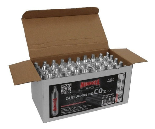 50pack Tanques Cartuchos Co2 Mendoza 12g Pistolas Y Rifles