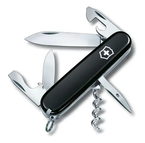 Navaja Suiza Victorinox Spartan Black Con 12 Usos