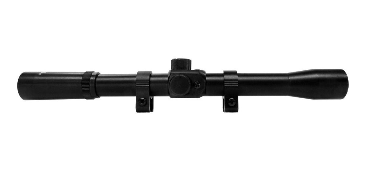 Mira Telescópica Rifle 4x20 Incluye Monturas Marca Mendoza