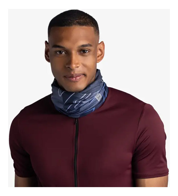 Bandana Bufanda De Cuello Coolnet Uv Buff Nexs Blue Upf 50