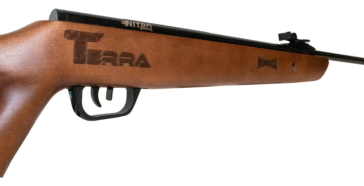 Rifle Deportivo Mendoza Terra Barniz Calibre 5.5 Mira 4x32 - Marrón - 5.5 Mm